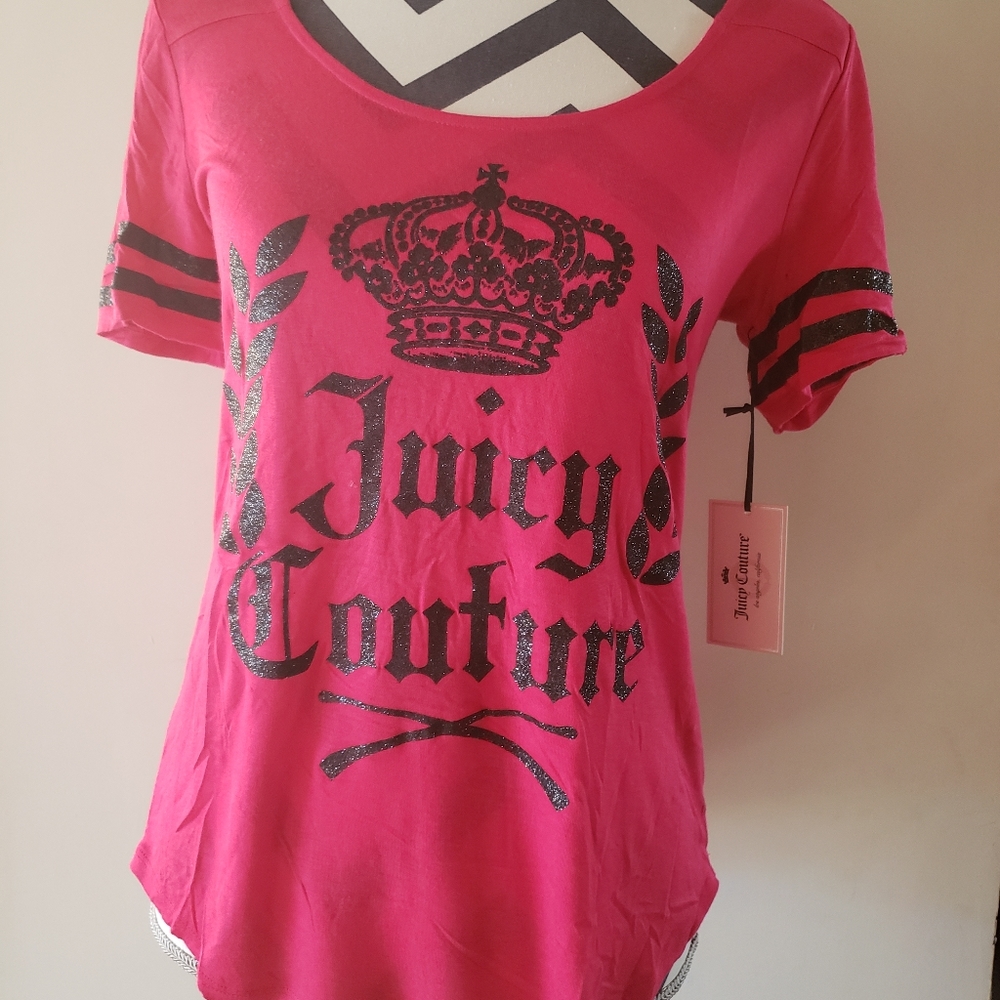 Pink Juicy Couture short sleeve tee shirt S
